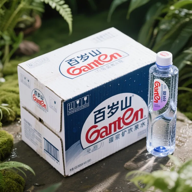 【整箱发】6月新货百岁山矿泉水348ml*24瓶矿泉水会议用水