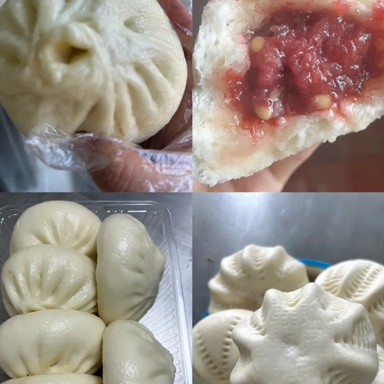 吴地稻香 鲜肉包子玫瑰酿包子 110g*6只 传统工艺 现做现卖