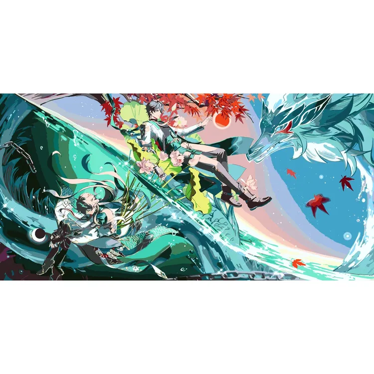 大尺寸-60*75画布数字油画（可直接下单）