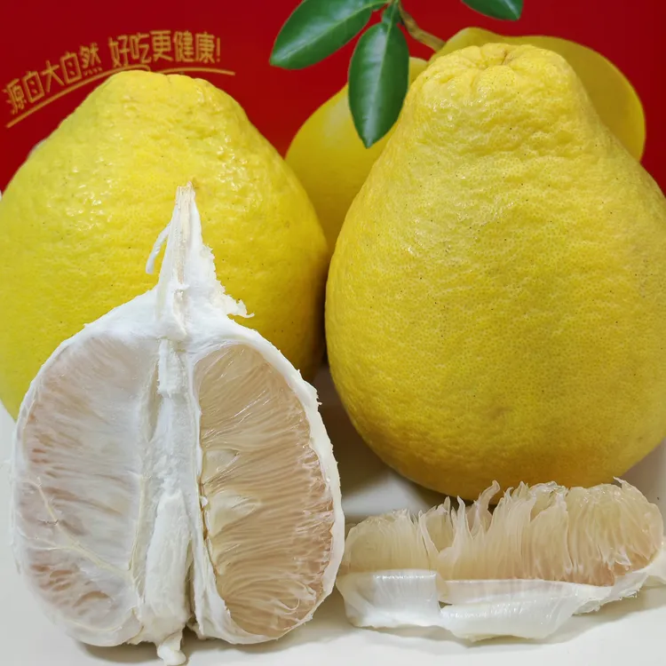 容县沙田柚广西特产纯甜白心柚子产地直发当季新鲜孕妇水果礼盒装