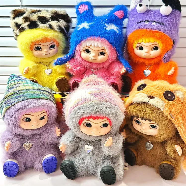 哇库库[现货]wakuku盲盒虞书欣潮趣派对毛绒玩偶包包挂饰明星同款