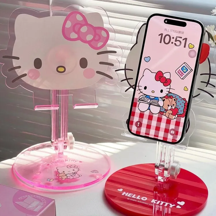 Hellokitty手机支架懒人多功能支架桌面可折叠平板支架可调节通用