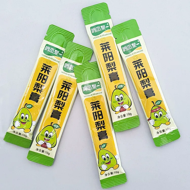 烟台特产莱阳梨膏直接食用或冲水食用滋养健康便携装10克/条