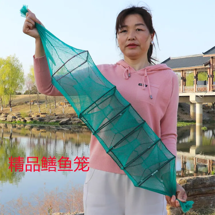 黄鳝笼二门三门四门5门6门8门一字口稻田笼户外鳝鱼专用笼子