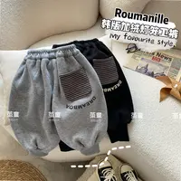 【麦麦妈】D073冬季小童加绒灯笼卫裤新品男女宝宝保暖舒适