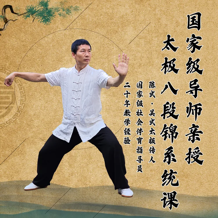 太极八段锦系统教学视频课