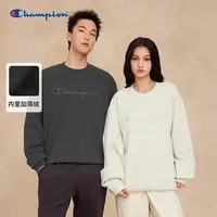 【小小莎专属】Champion冠军时尚刺绣草写logo圆领卫衣U5CSWSM046