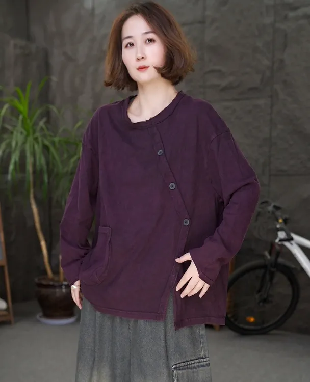 【下摆开叉卫衣】秋季大码女装2025新款百搭宽松休闲卫衣QQ