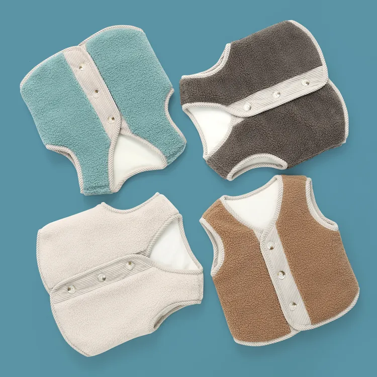 儿童马甲秋冬款婴幼儿宝宝加绒夹棉加厚背心中小童男女童保暖马夹