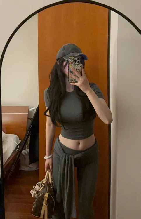 CallmeHuang 海苔咪同款莱赛尔棉御姐套装