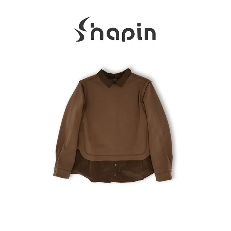 衬衫宽松秋季上衣长袖女士春季衬衫袖厚款衬衫领秋冬251022