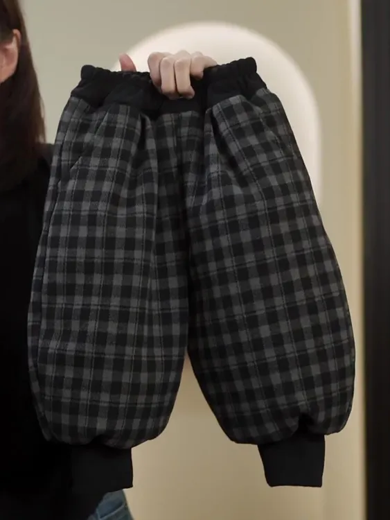 2025秋冬新款儿童棉裤男童女童一条过冬舒适百搭休闲洋气保暖裤子