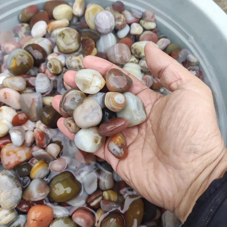 南京雨花石 鱼缸石 饰品 一斤包邮