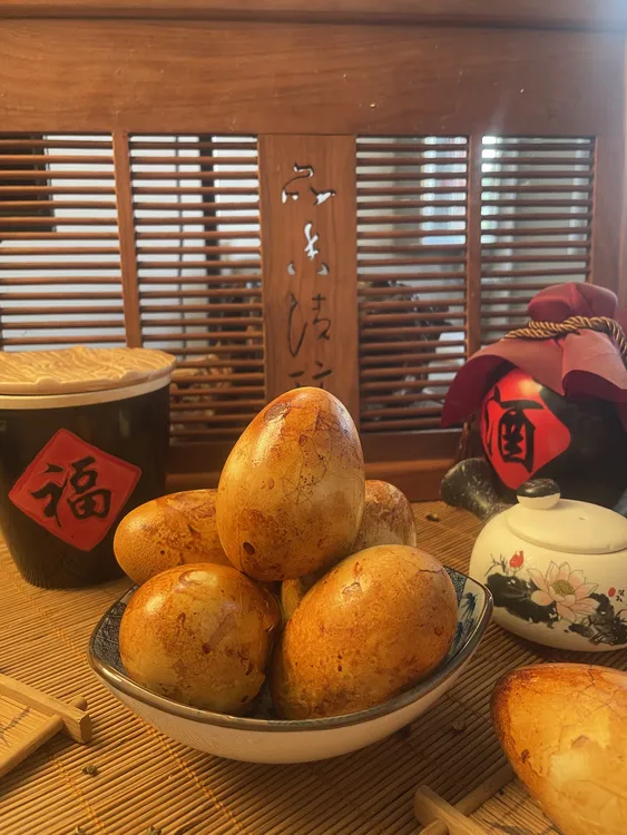 (抢4个）爆皮烤鹅蛋 开袋即食 卤蛋零食 东北特色美食农家味道