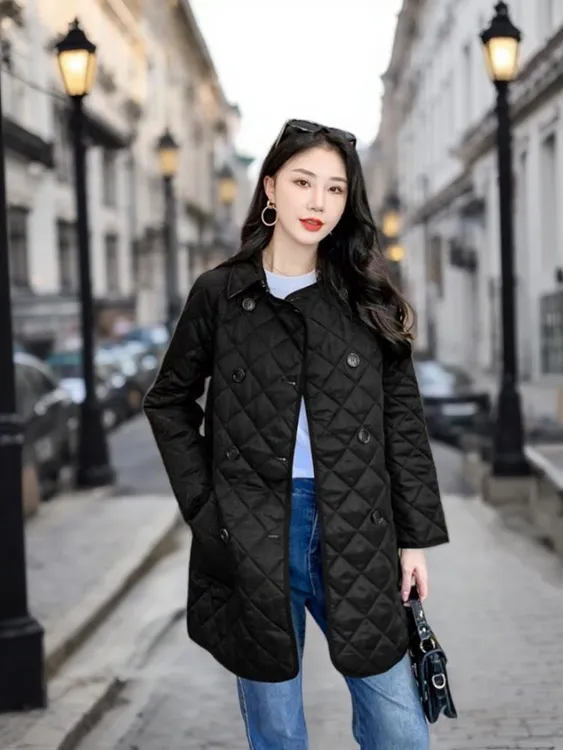 【定制系列】秋上新中长款棉服8291