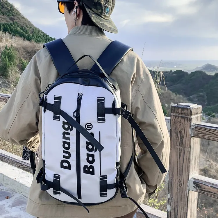 滑雪背包单双板小款轻便野雪包户外徒步登山双肩包护脊骑行运动包