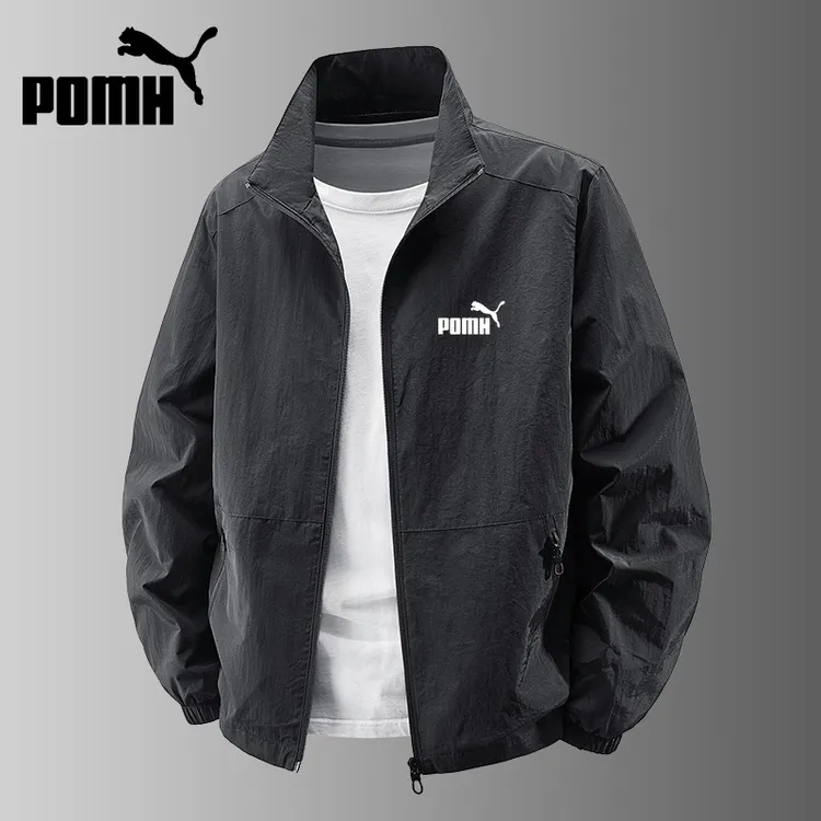 【奥特莱斯】春秋冬季男士立领夹克外穿户外运动宽松休闲夹克外套男