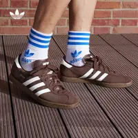 流光风 阿迪达斯三叶草「T头鞋」STADT经典薄底运动板鞋 JR9553