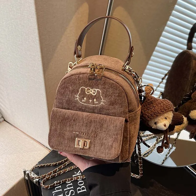 艾米兔女包2025新款时尚潮流休闲复古链条包百搭通勤手提双肩包