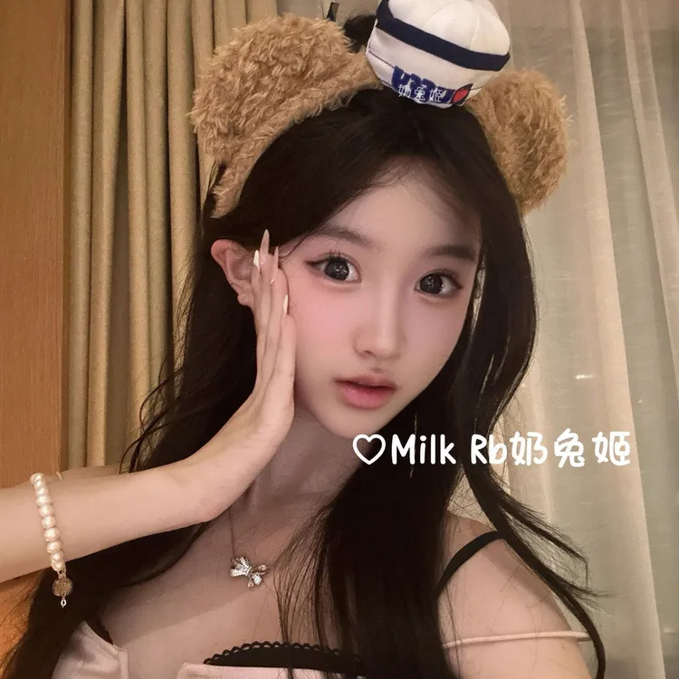 迪士尼Duffy达菲熊发可爱水手海军游乐园拍照头箍头饰发饰