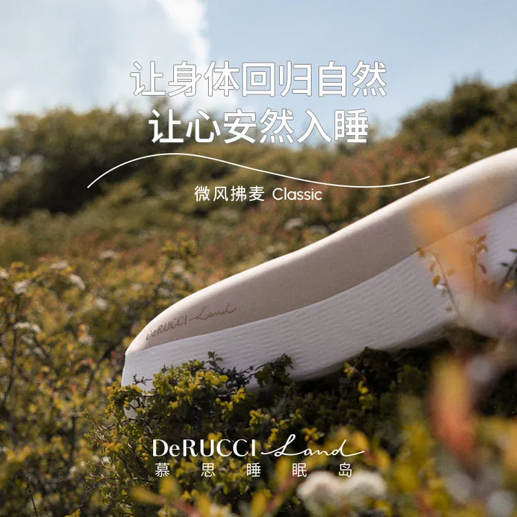 慕思睡眠岛生物基记忆棉慢回弹枕头护颈椎深睡枕零压回弹枕礼盒装商品图