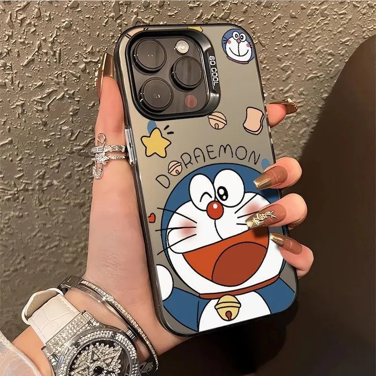 机器猫适用苹果17air/16promax彩银iPhone15pro手机壳14/13/12/11