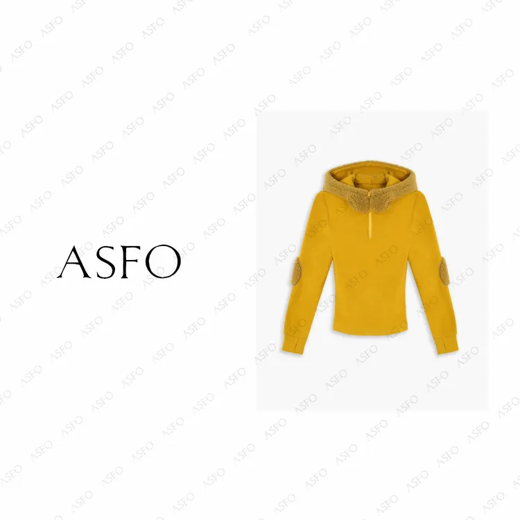 【AS毛毛帽】25新定制磨毛自发热加厚保暖连帽衫AS25DZZ00791