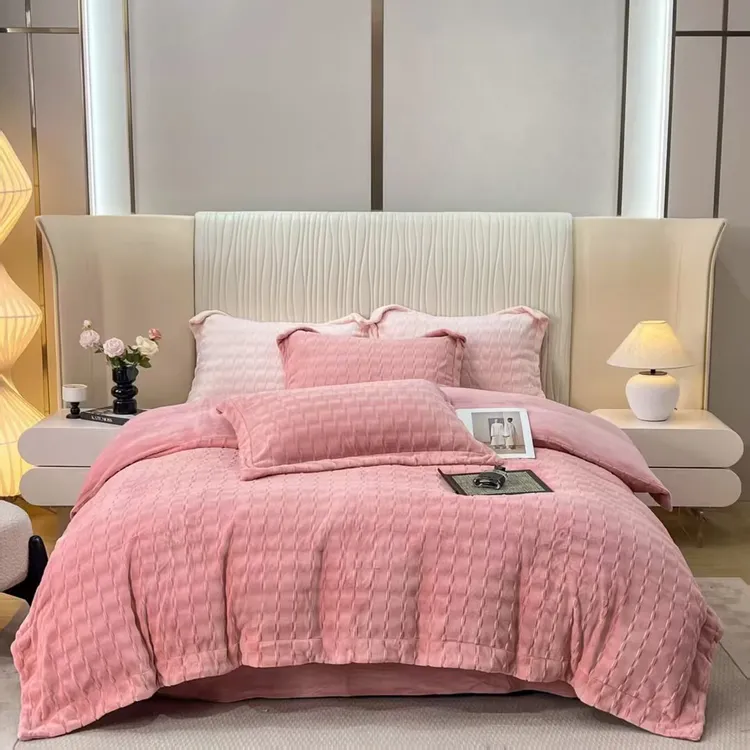 牛奶绒全消光四件套