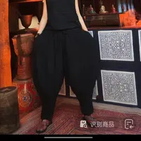 東森家设计师新款百搭花色西瓜棉裤