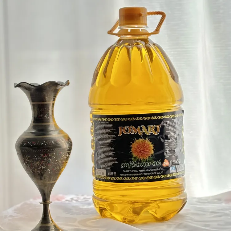 哈萨克斯坦原装进口红花籽油5L