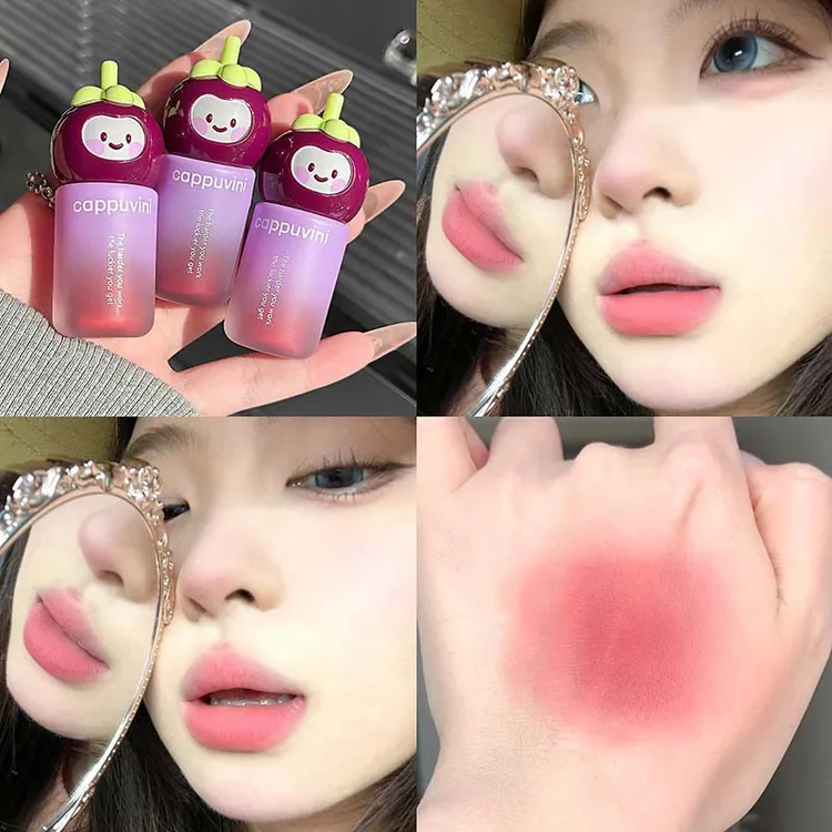 CAPPUVINI萌趣绒雾唇泥 自然柔雾哑光温柔显白通勤伪素颜彩妆平价