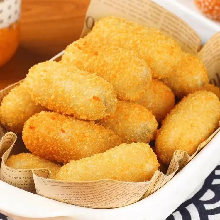 爆浆珍珠麻薯棒油炸小吃糍粑草莓抹茶黑糖味麻球夹心炸糕酥脆炸货