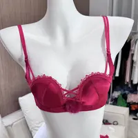 法式性感缎面蕾丝软钢圈内衣