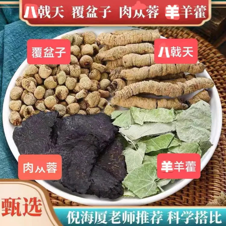 覆盆子四味精选泡酒四宝原料优选道地本草男性组合全套配枸杞