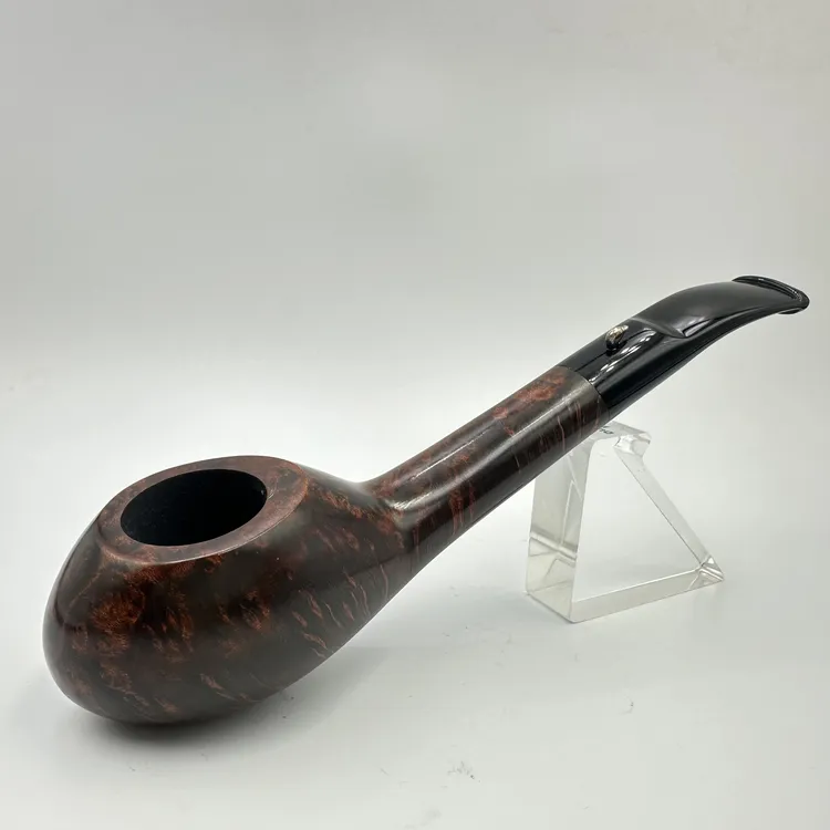 意大利L ANatra daleuova d oro鸭子一个蛋弯式手工石楠木烟斗