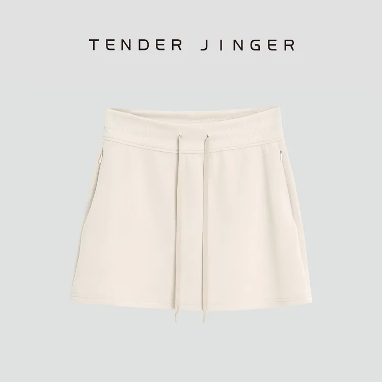 Tender Jinger【BASICS】2024夏莫代尔休闲防走光半裙T42JLL77026