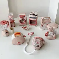 迷你小家电过家家玩具做饭套装电动洗衣机玩具