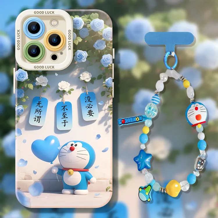 哆啦A梦适用苹果iPhone16手机壳苹果15promax/14/13全包软壳