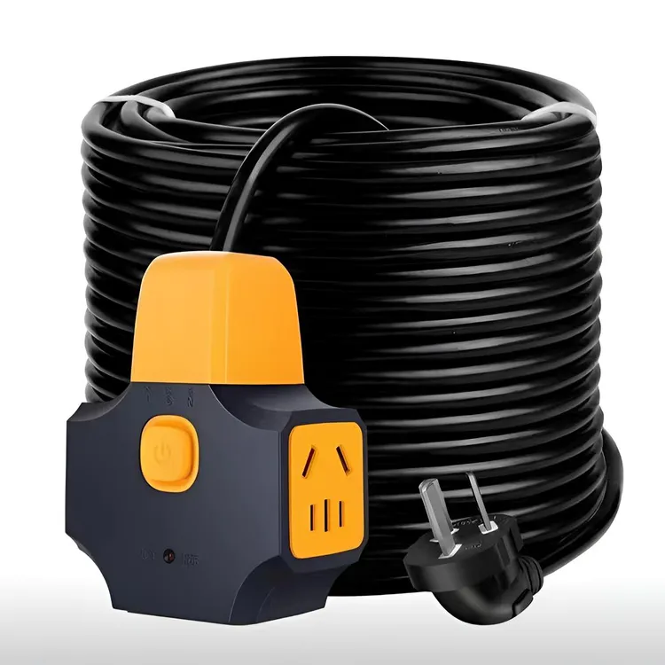 大功率纯铜排插工地插排带线户外接线板长线加粗5-30米插线板长线