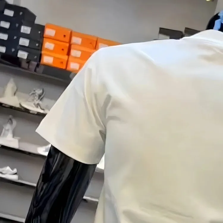 美式潮牌男士短袖t恤夏季休闲百搭高级感男装时尚圆领半袖T恤上衣