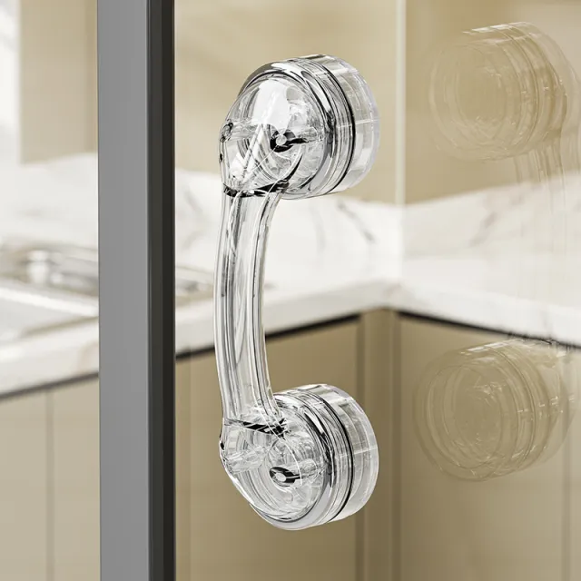 吸盘门把手厨房橱柜门窗户推拉门手柄免打孔玻璃门冰箱抽屉拉手