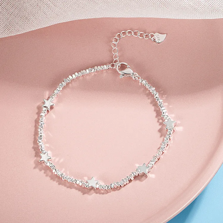 星星手链女时尚百搭简约手串2025新款爆款小众首饰手链女