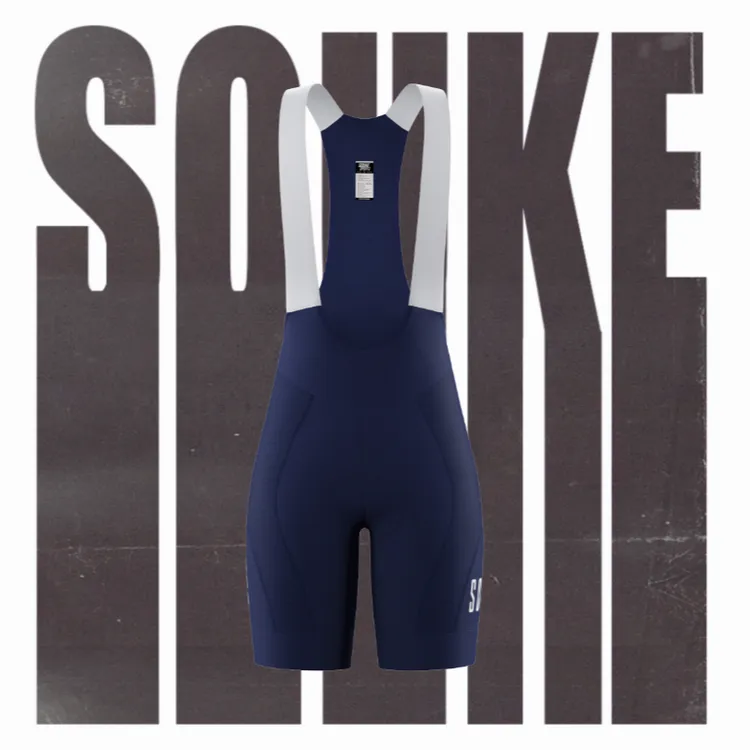 术崎SOUKESPORTS/骑行裤男女入门级骑行背带裤公路车骑行服1606