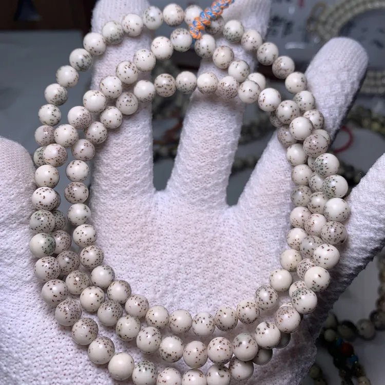 海南-精品7圆珠108针尖星牛毛细星长串毕业高货