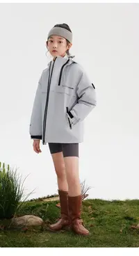 8983#户外防风防水冲锋衣夹棉外套