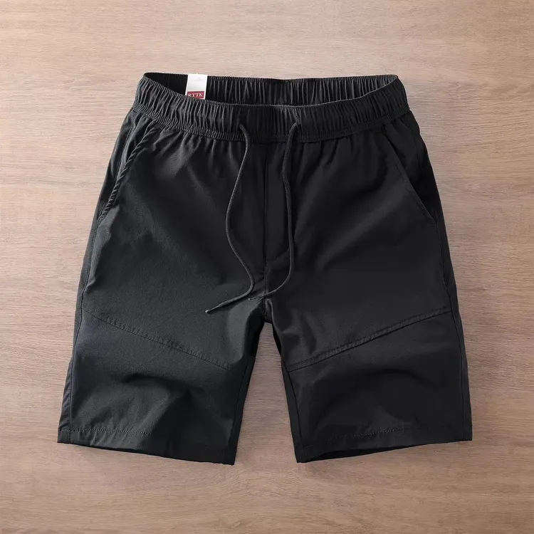 夏季男士休闲青年短裤男款弹力短裤速干男款潮流薄款百搭直筒