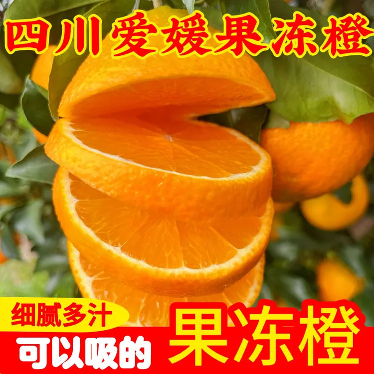 四川爱媛38号果冻橙新鲜现摘现发当季水果手剥橙子