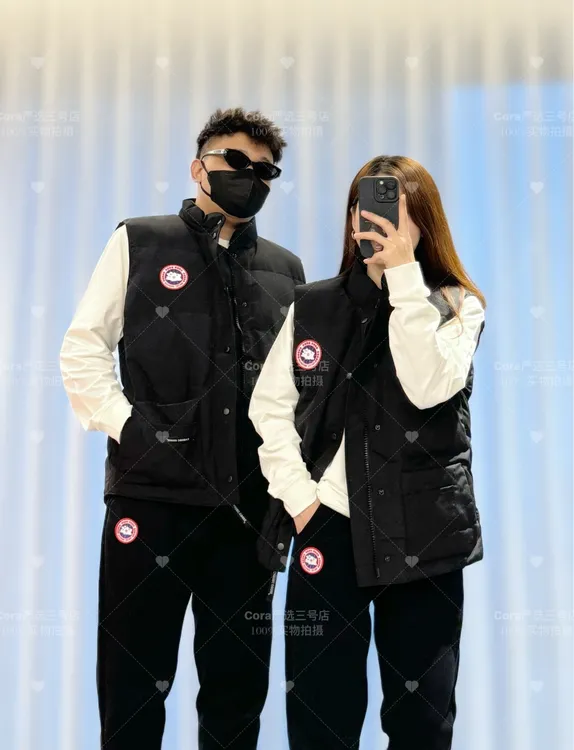 大鹅羽绒马甲男莆田自主品牌秋冬新款保暖立领防风防水户外坎肩女