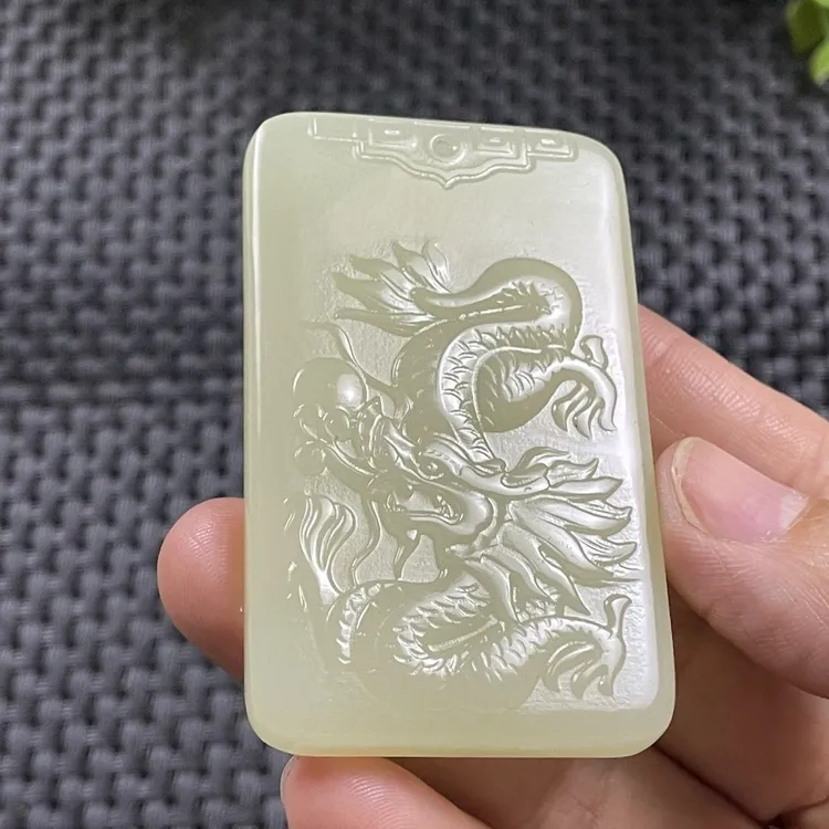 十二生肖八大守护（精美寓意守护之选）尺寸4x6玉坠