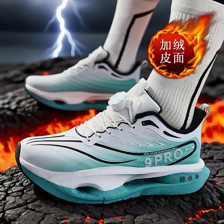 赤兔9PRO竞速跑鞋男2025冬季新款免系带碳板减震耐磨专业运动鞋女